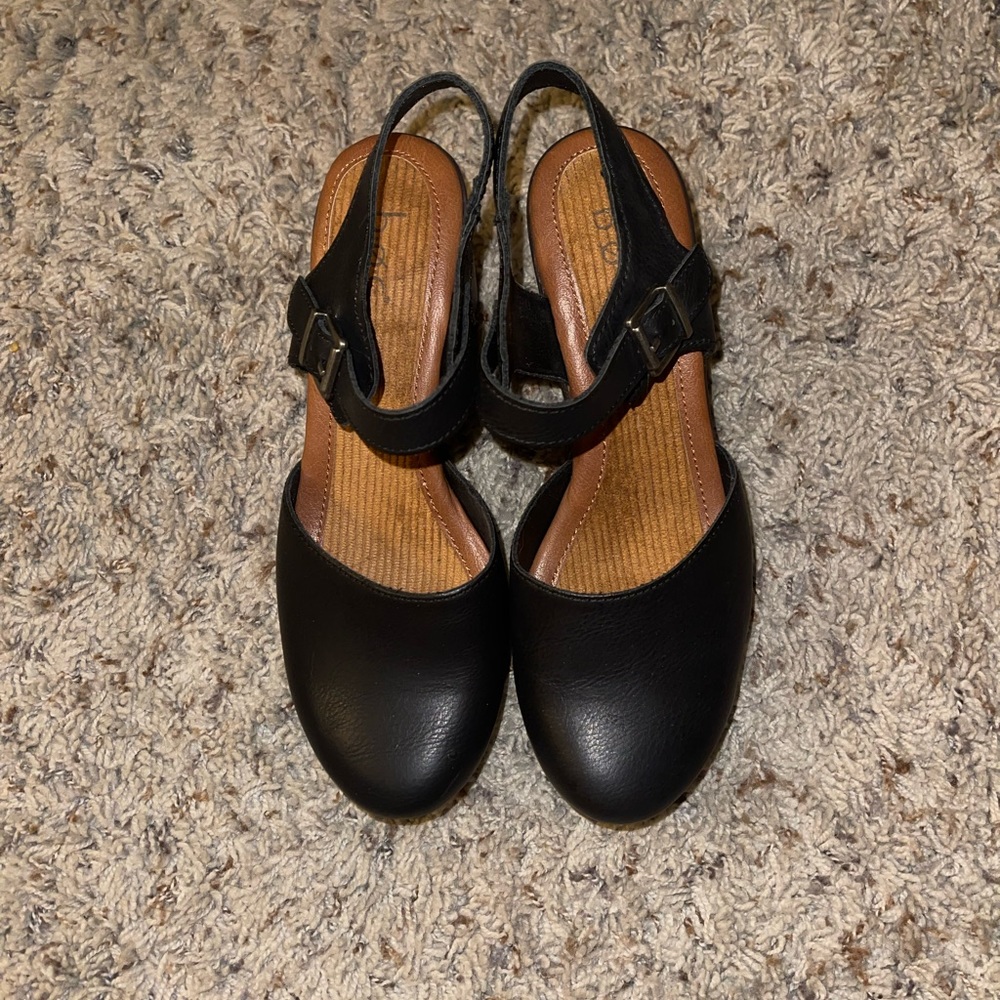 b.o.c. Maryjane clog size 8 black